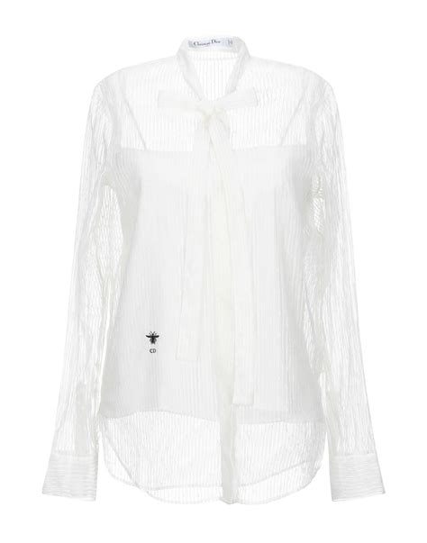 dior white shirt women's